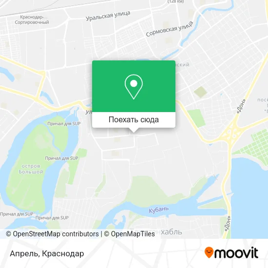 Карта Апрель