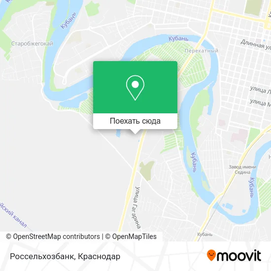Карта Россельхозбанк