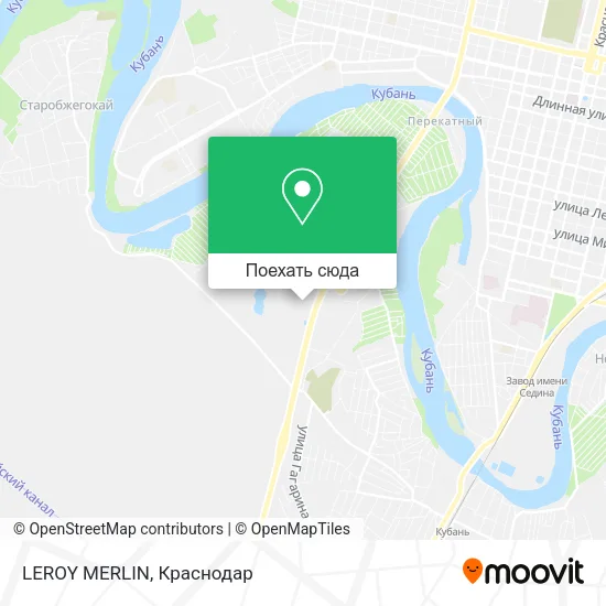 Карта LEROY MERLIN