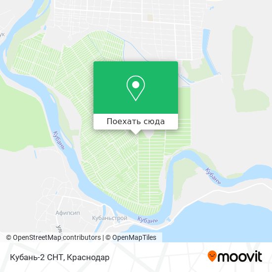 Карта Кубань-2 СНТ