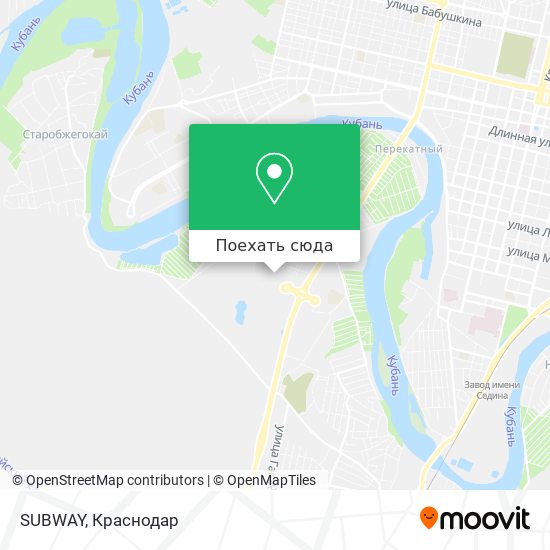Карта SUBWAY