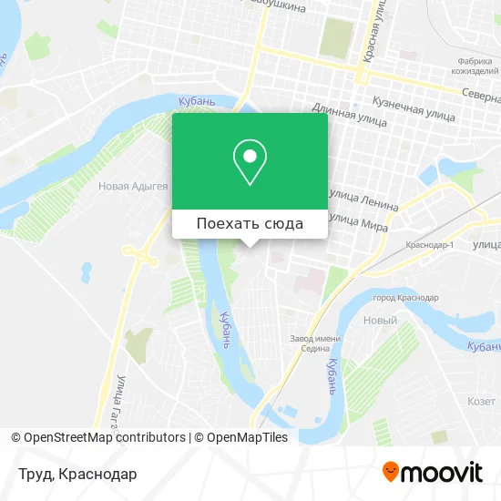 Карта Труд