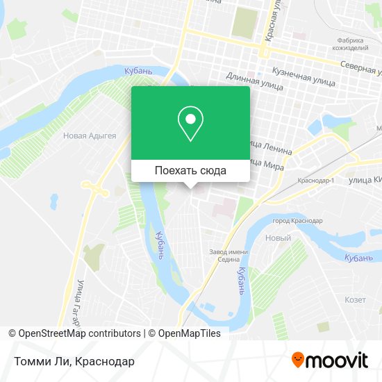 Карта Томми Ли