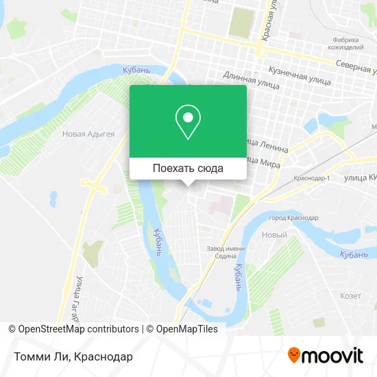 Карта Томми Ли