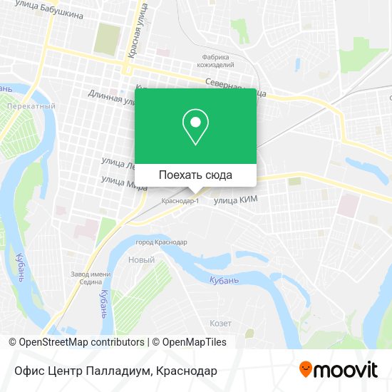 Карта Офис Центр Палладиум