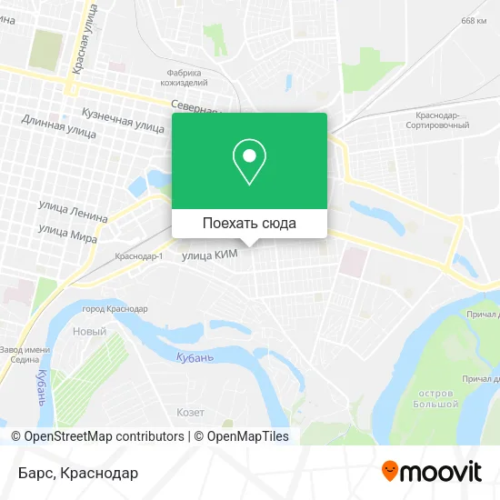 Карта Барс