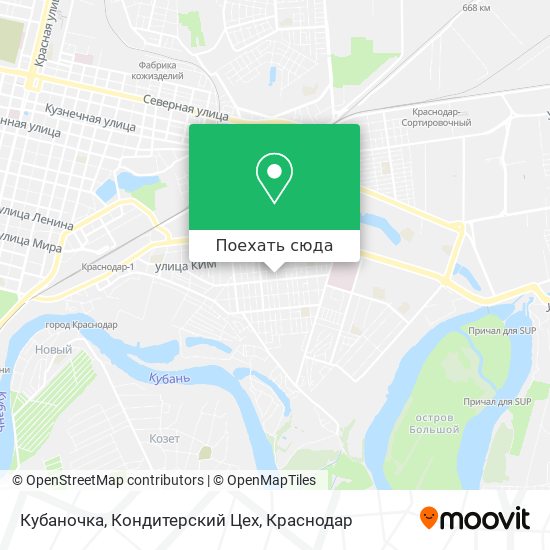 Карта Кубаночка, Кондитерский Цех
