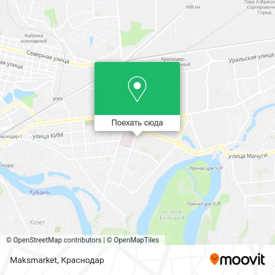 Карта Maksmarket