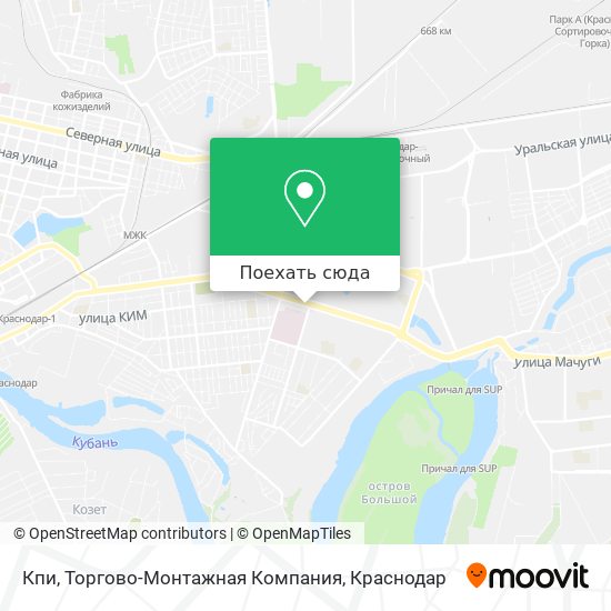 Карта Кпи, Торгово-Монтажная Компания