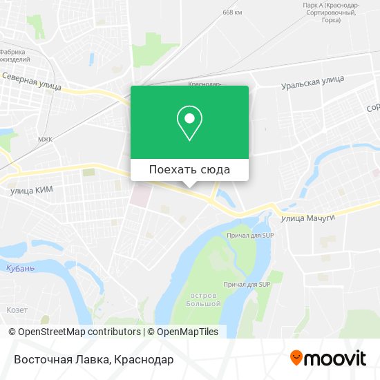 Карта Восточная Лавка
