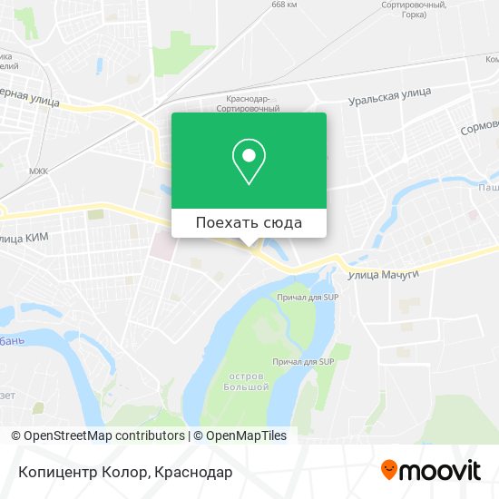 Карта Копицентр Колор