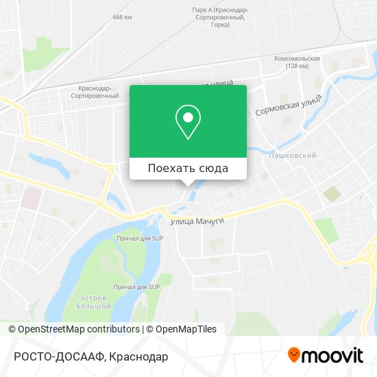 Карта РОСТО-ДОСААФ
