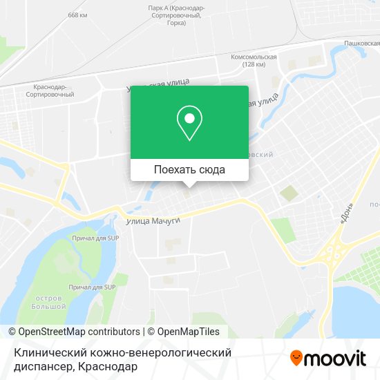 Карта Клинический кожно-венерологический диспансер
