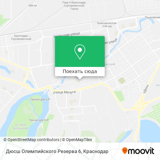 Карта Дюсш Олимпийского Резерва 6