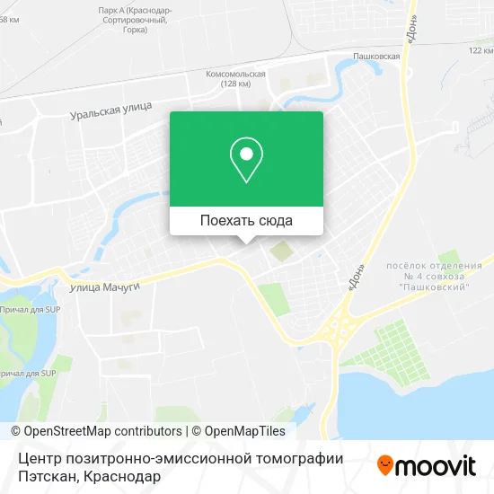 Карта Центр позитронно-эмиссионной томографии Пэтскан