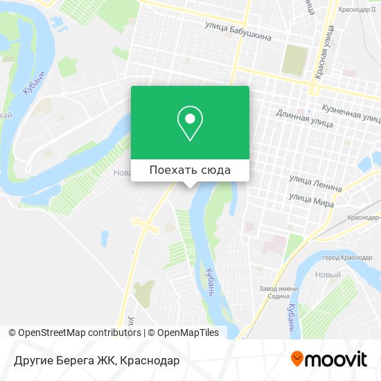 Карта Другие Берега ЖК