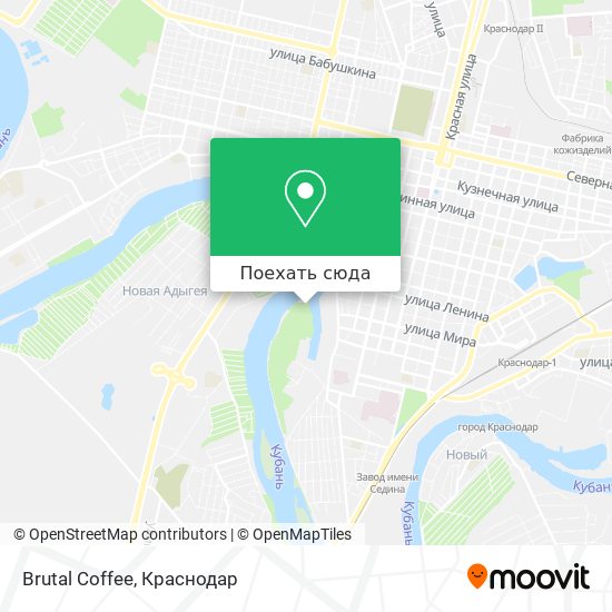 Карта Brutal Coffee