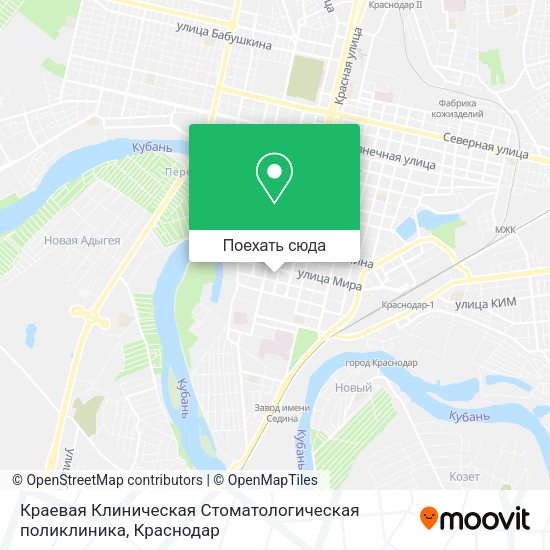 Карта Краевая Клиническая Стоматологическая поликлиника