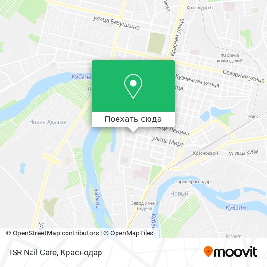 Карта ISR Nail Care