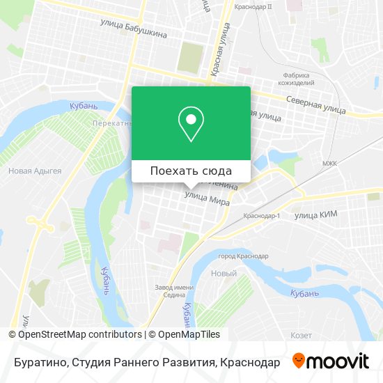 Карта Буратино, Студия Раннего Развития