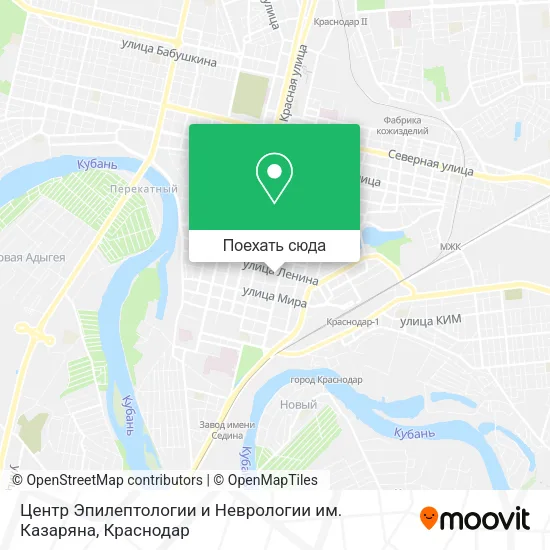 Карта Центр Эпилептологии и Неврологии им. Казаряна