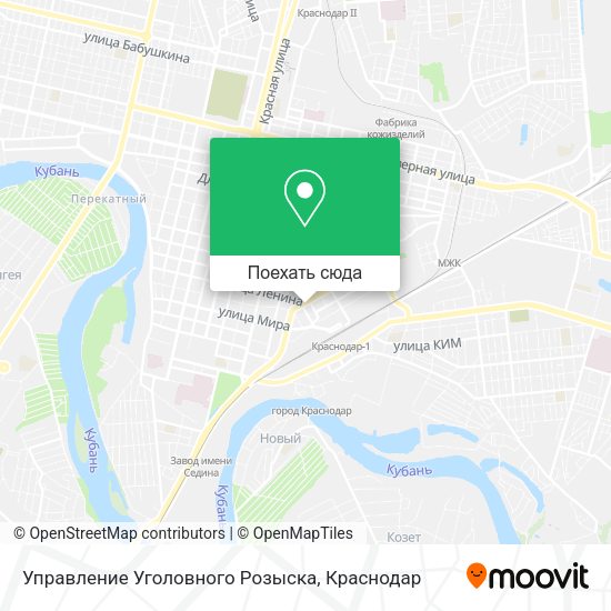 Карта Управление Уголовного Розыска