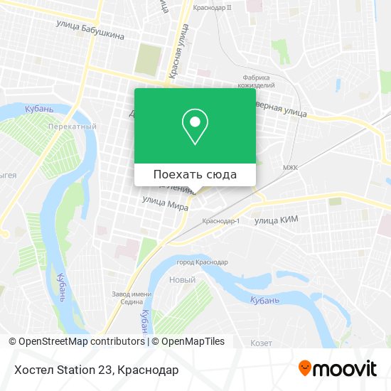 Карта Хостел Station 23