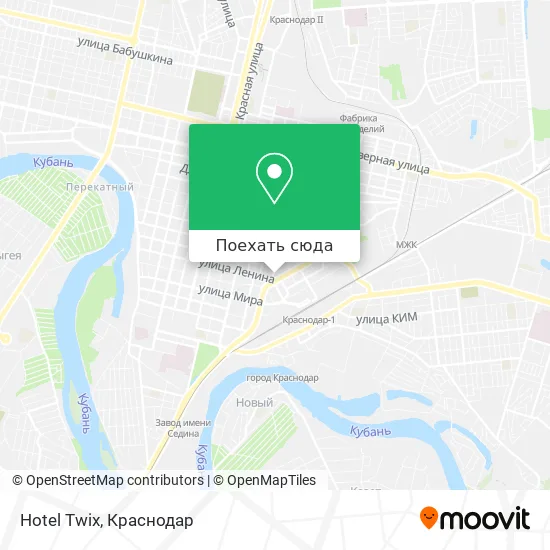 Карта Hotel Twix