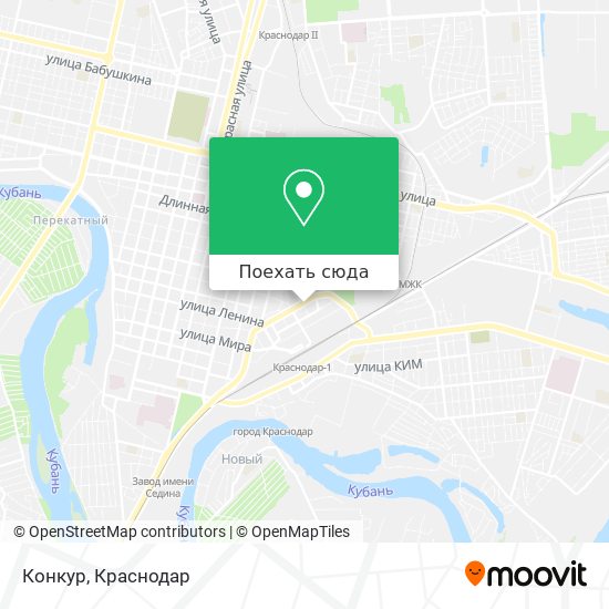 Карта Конкур