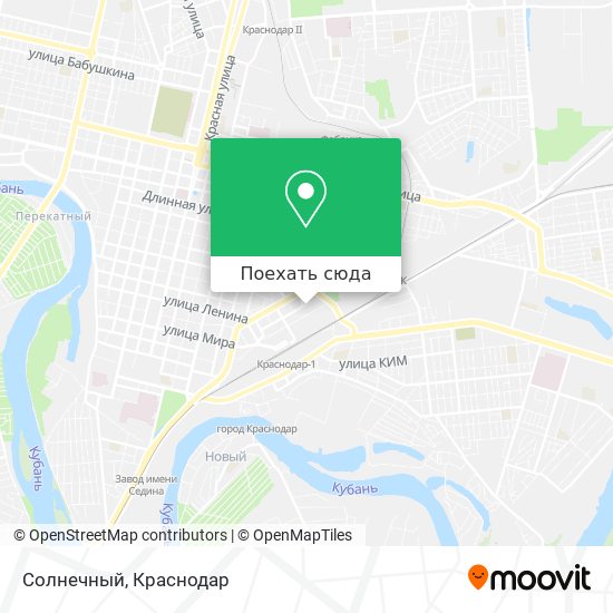 Карта Солнечный