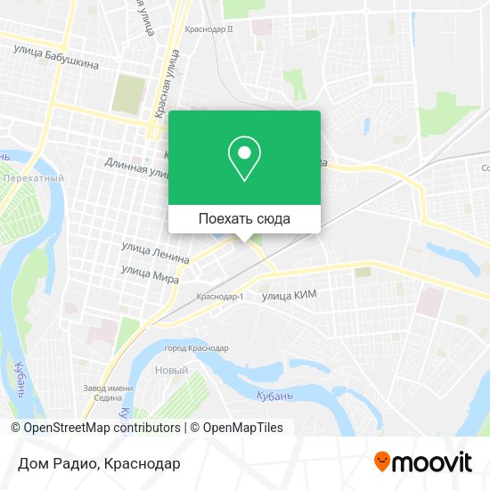 Карта Дом Радио