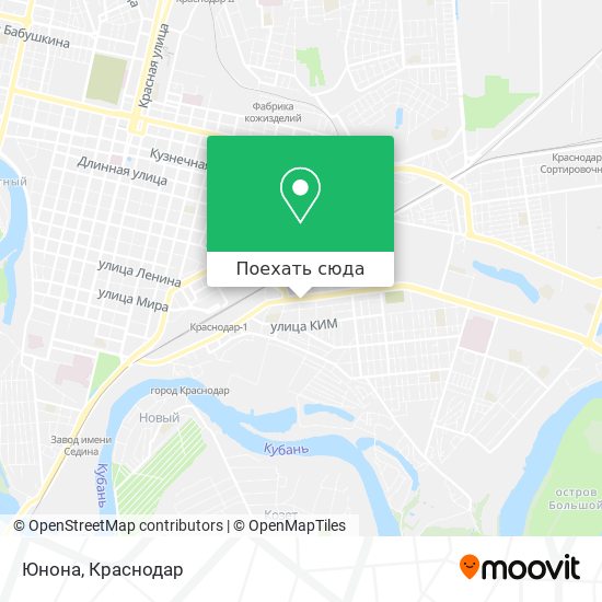 Карта Юнона