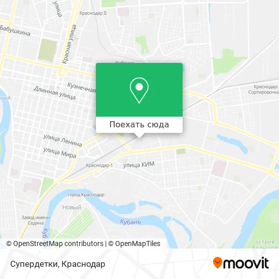 Карта Супердетки