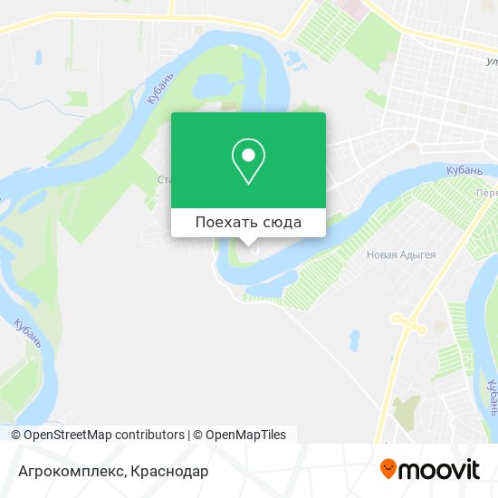 Карта Агрокомплекс