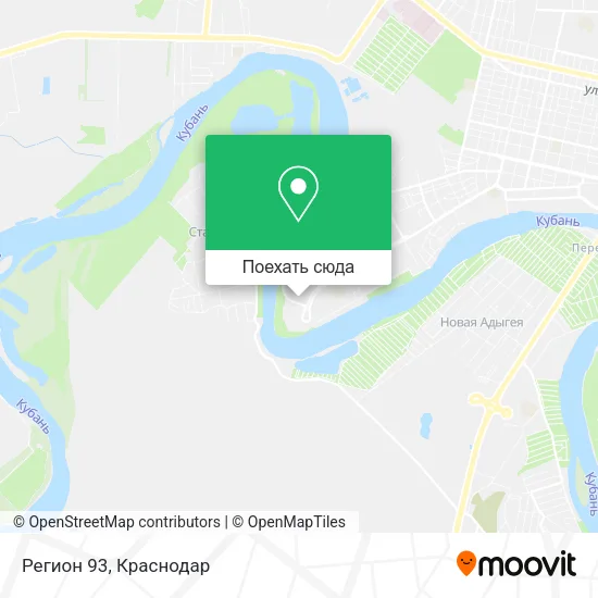 Карта Регион 93