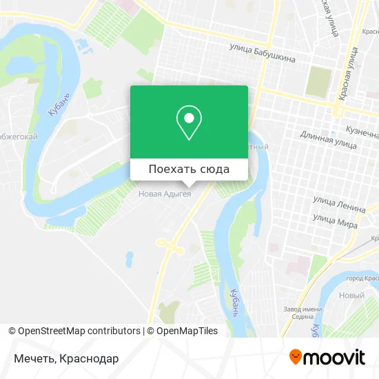Карта Мечеть