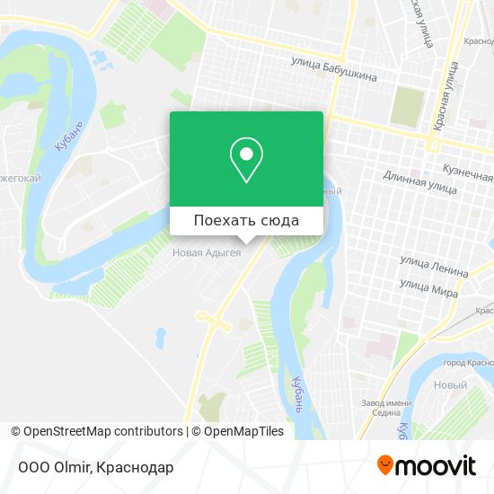 Карта OOO Olmir