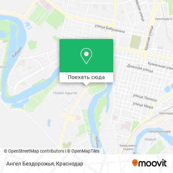 Карта Ангел Бездорожья