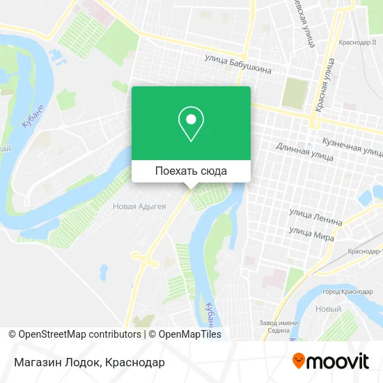 Карта Магазин Лодок