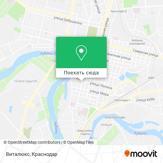 Карта Виталюкс