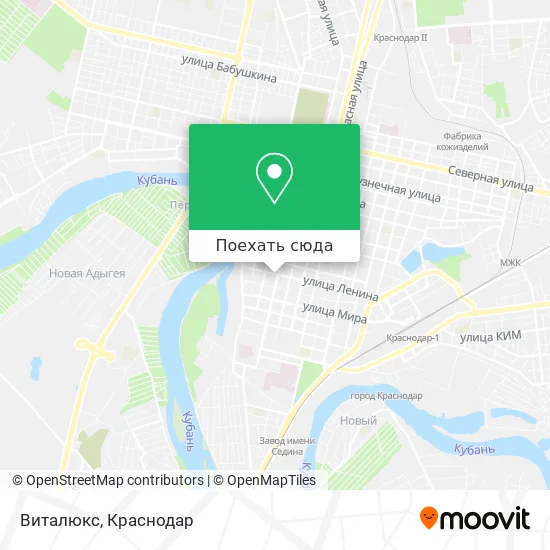 Карта Виталюкс