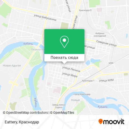 Карта Eattery