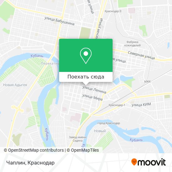 Карта Чаплин