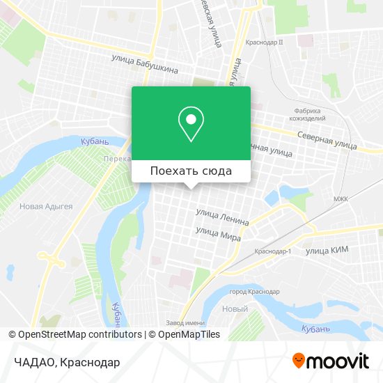 Карта ЧАДАО