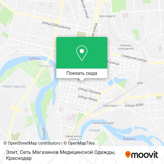 Карта Элит, Сеть Магазинов Медицинской Одежды