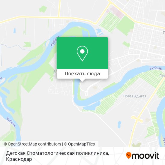 Карта Детская Стоматологическая поликлиника