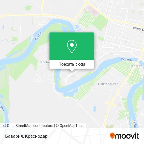 Карта Бавария