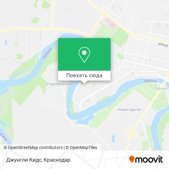 Карта Джунгли Кидс