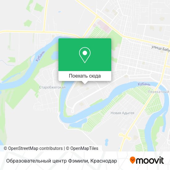 Карта Образовательный центр Фэмили