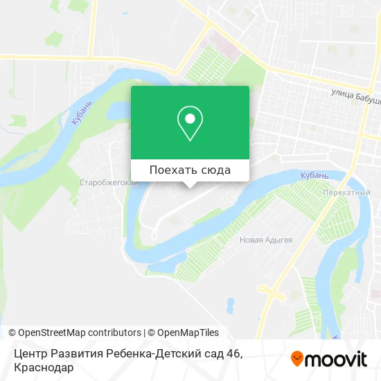 Карта Центр Развития Ребенка-Детский сад 46
